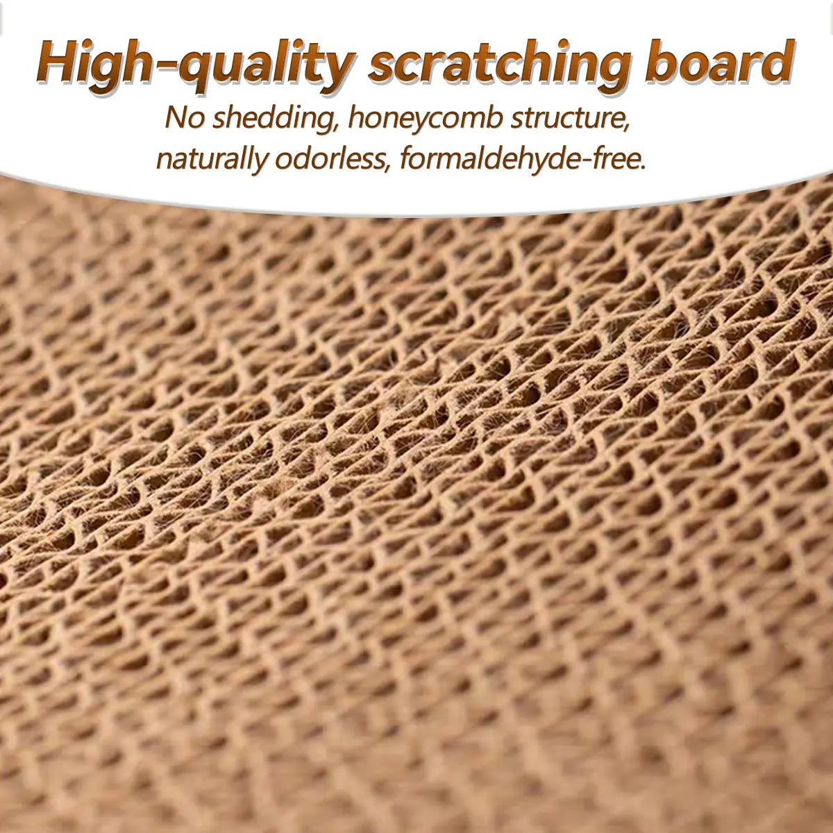 Aesthetic Boho Rocking Cat Scratcher Bed for Indoor Cats, Curved Cat Scratcher Lounge Chair with Solid Wood Frame, 2‑In‑1 Scratching & Rocking Function,Calming Anti-Anxiety Cat Rocker Chair,Non-Shedding, Comfy Cat Bed for Medium Large Cats Kittens