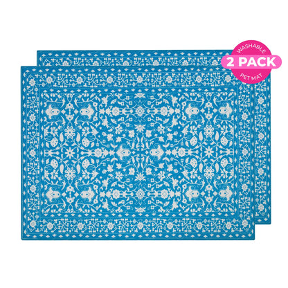 Lovewag Pets Washable Dog Pads - Pack of 2, Eco-Friendly & Leak-Proof Design, Multi-Design Options: Sage Forest, Marmalade Sunshine, Moonlit Night, Rustic Terracotta, 16" X 24" & 36" X 48"& 28" X 41"