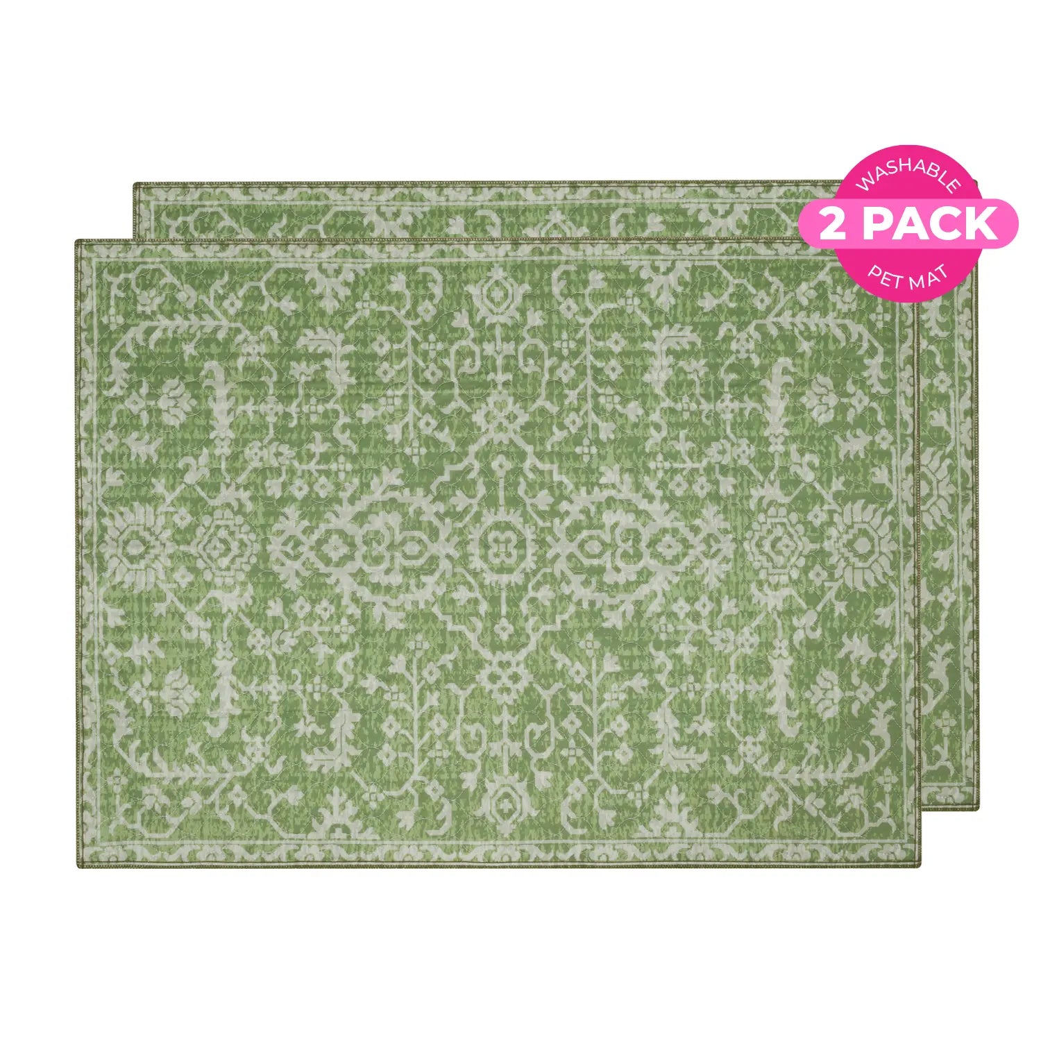 Lovewag Pets Washable Dog Pads - Pack of 2, Eco-Friendly & Leak-Proof Design, Multi-Design Options: Sage Forest, Marmalade Sunshine, Moonlit Night, Rustic Terracotta, 16" X 24" & 36" X 48"& 28" X 41"
