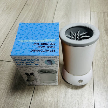 GWAAMB Automatic Electric Pet Paw Cleaner for Dogs and Cats - Home Foot Washing Machine